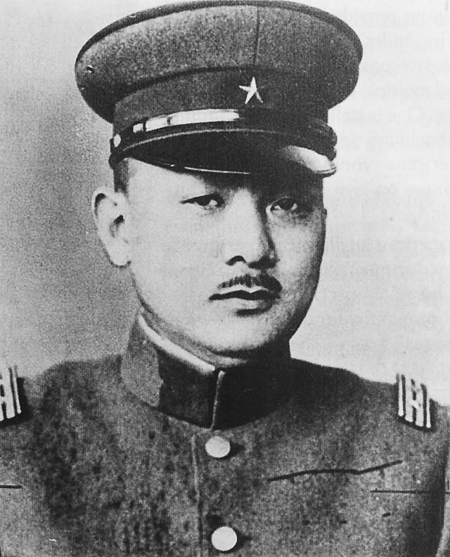 昭和初期に撮影された栗林忠道の肖像